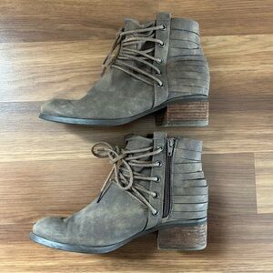 Women’s Not Rated Brown Ankle Boots